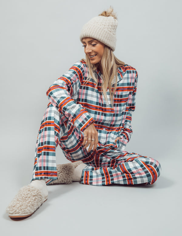Christmas Plaid Pajama Set