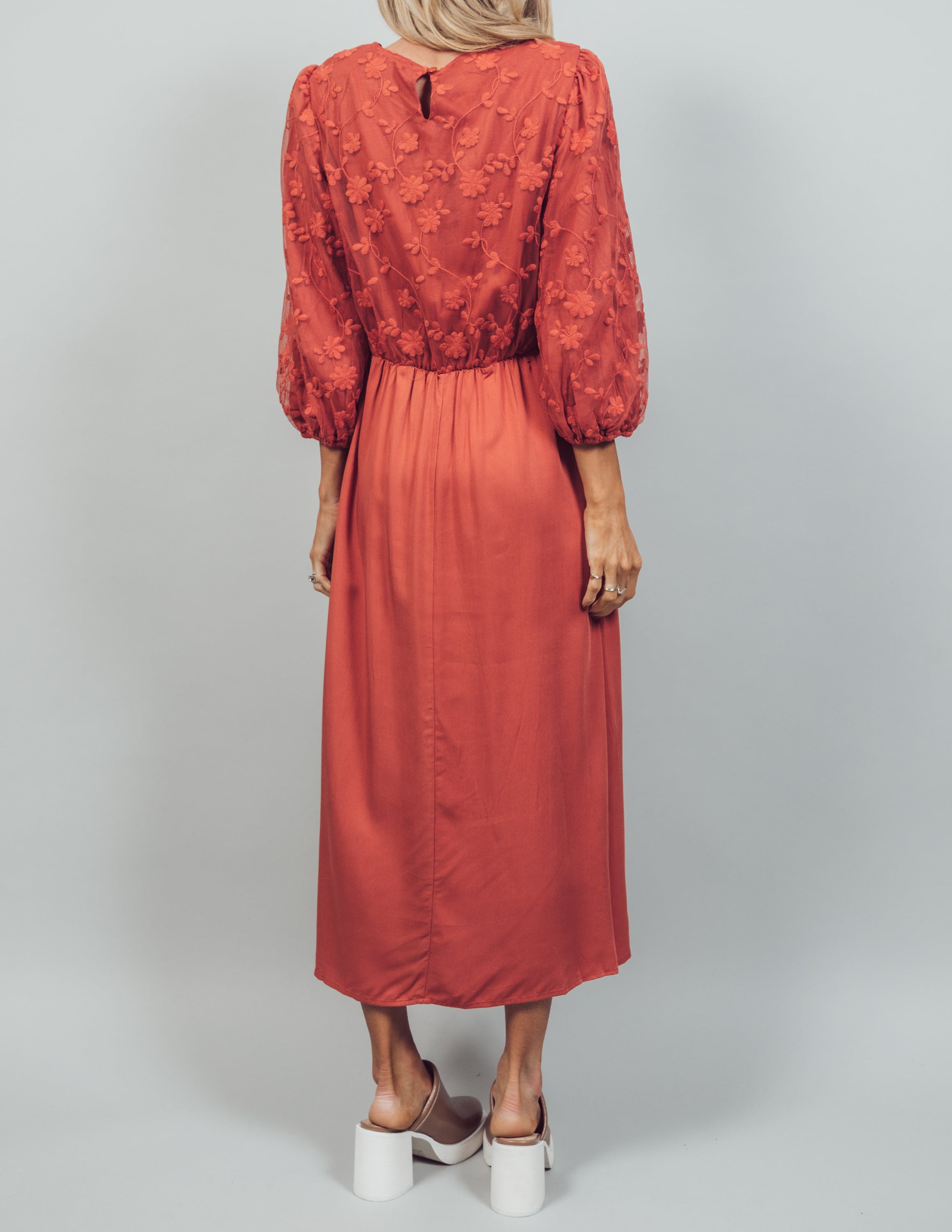 Annalise Embroidered Dress