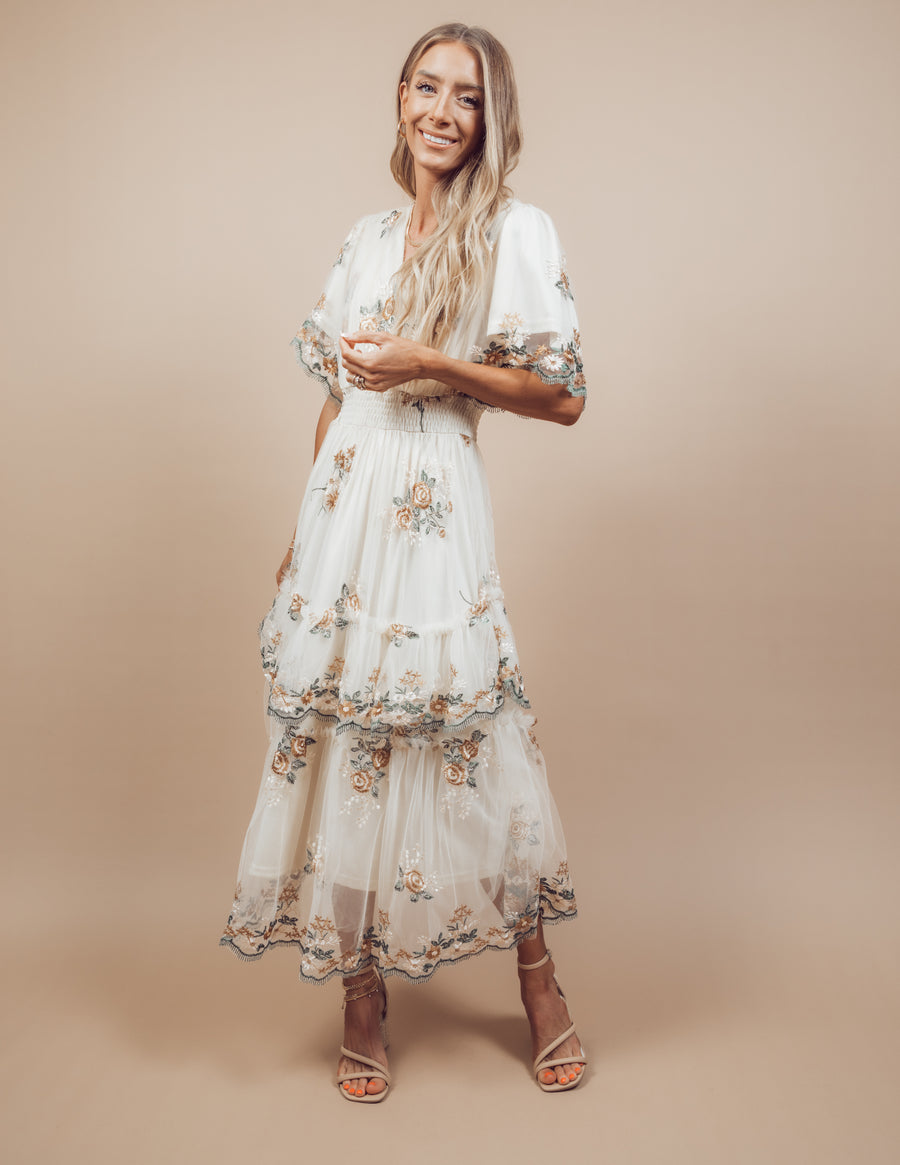 Charmaine Floral Dress *RESTOCKING SOON*