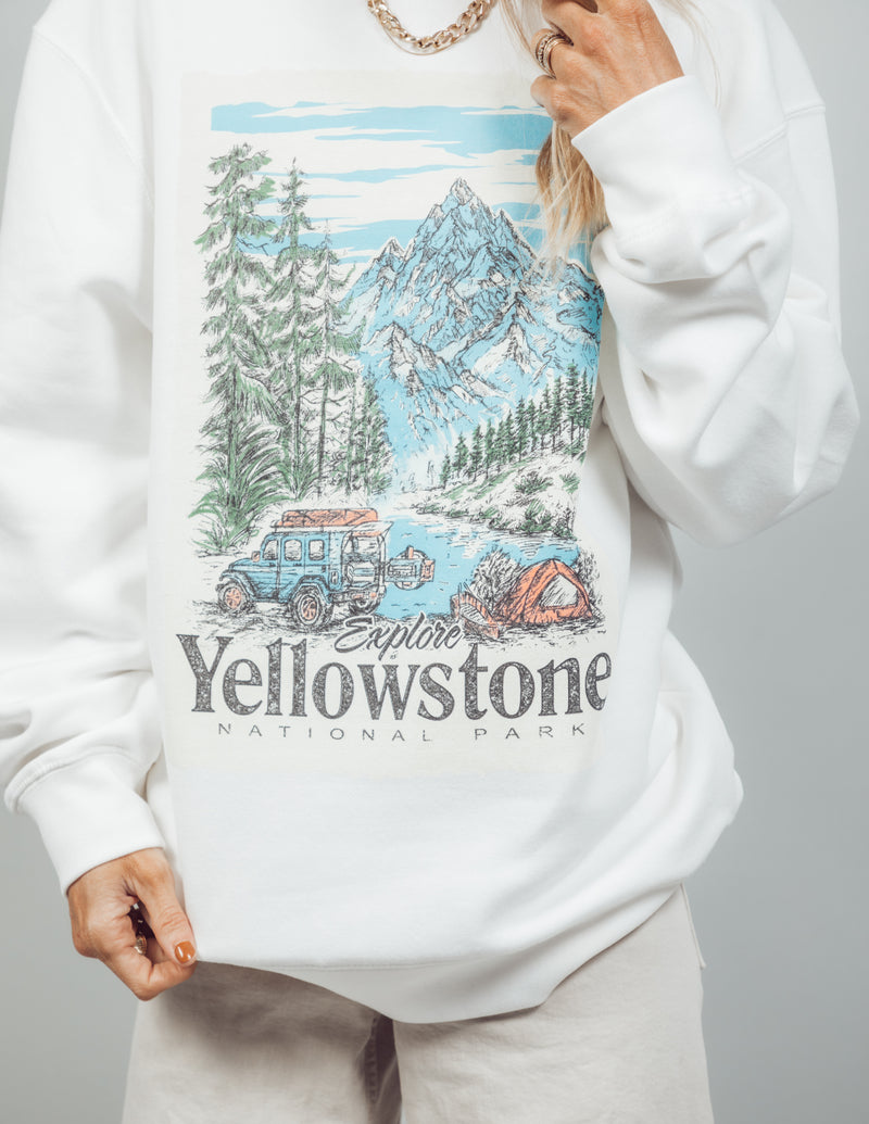 Explore Yellowstone Sweatshirt