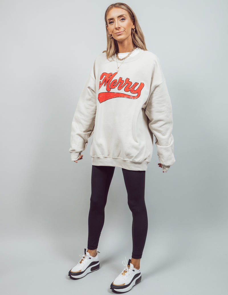 Merry Graphic Sweatshirt