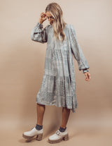 Paisley Printed Dress