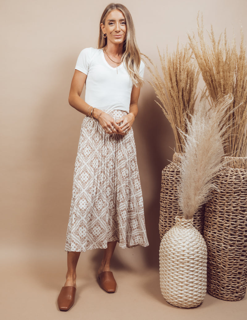 Kayden Printed Skirt