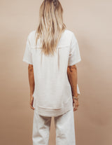 Nia Waffle Knit Top