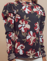 Evolet Floral Sweater