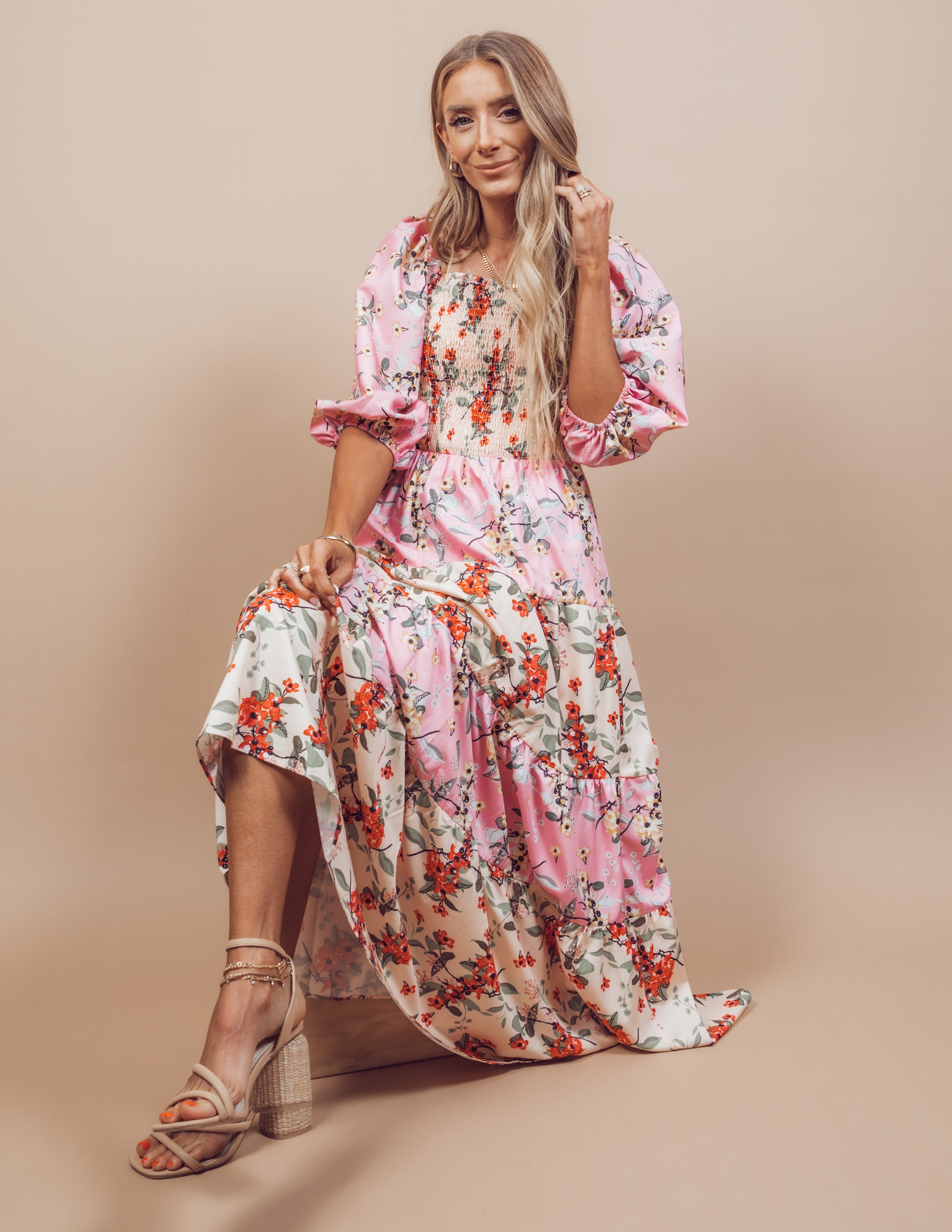 Roxana Floral Dress