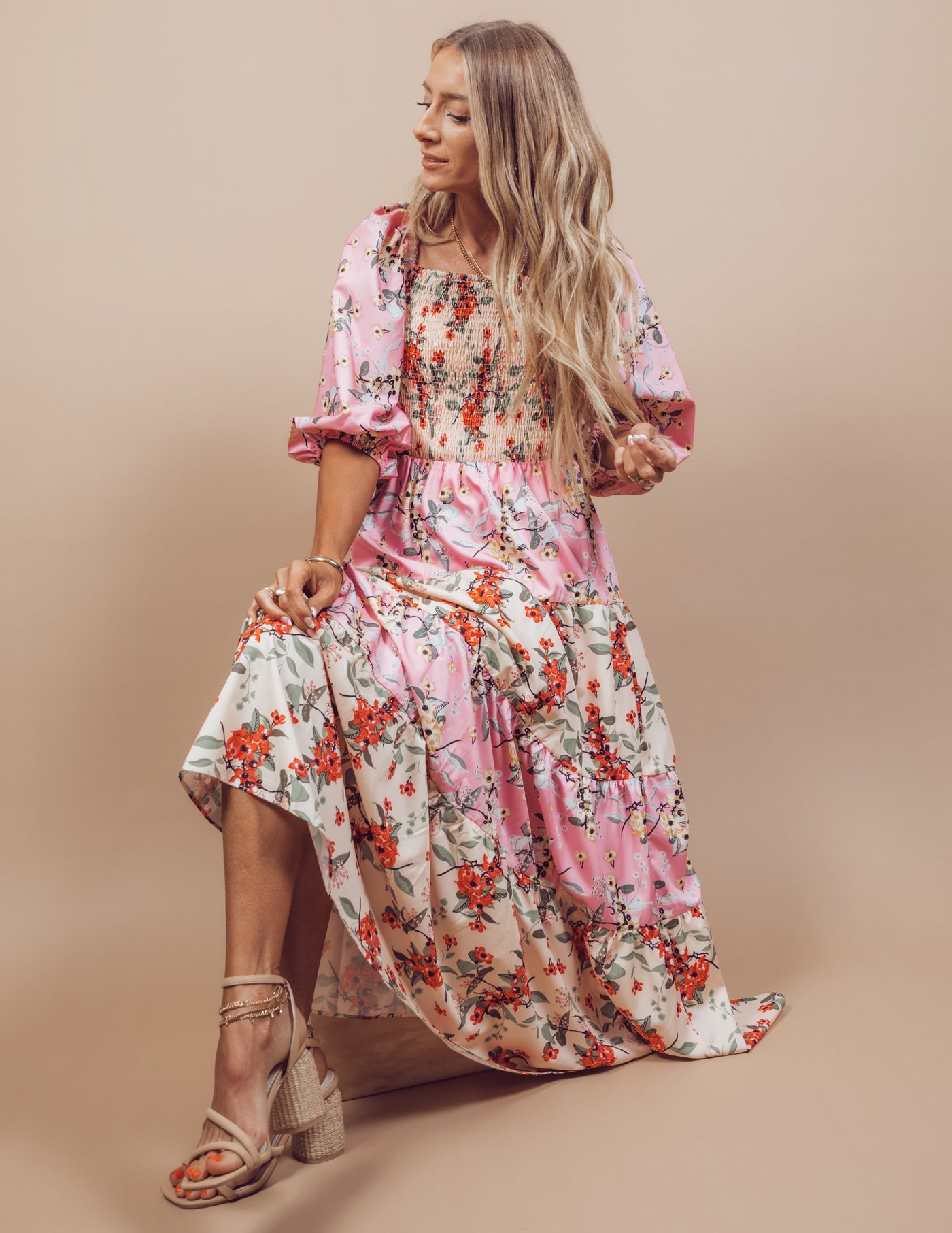 Roxana Floral Dress