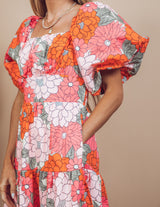 Shayna Tiered Midi Dress