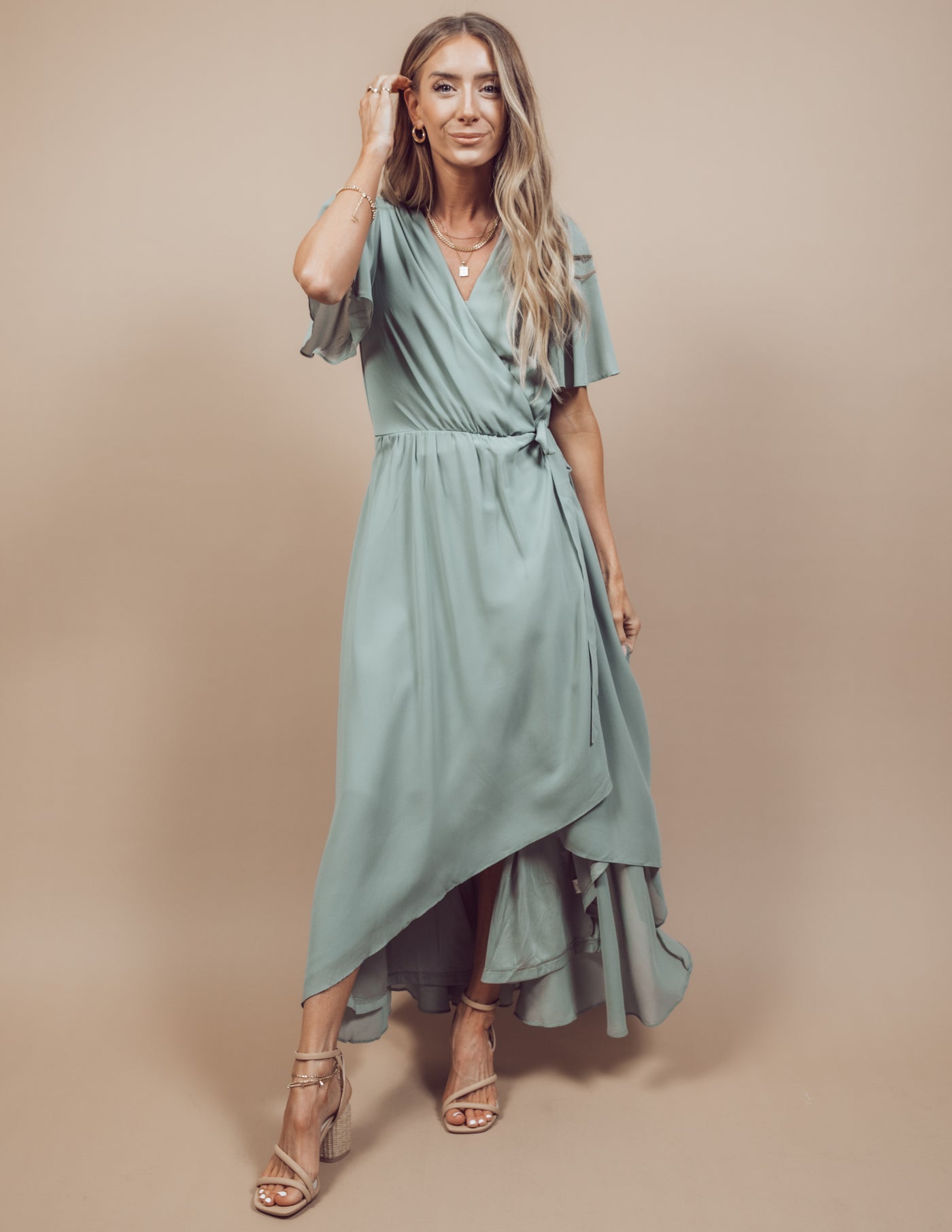 Magdalena High Low Dress