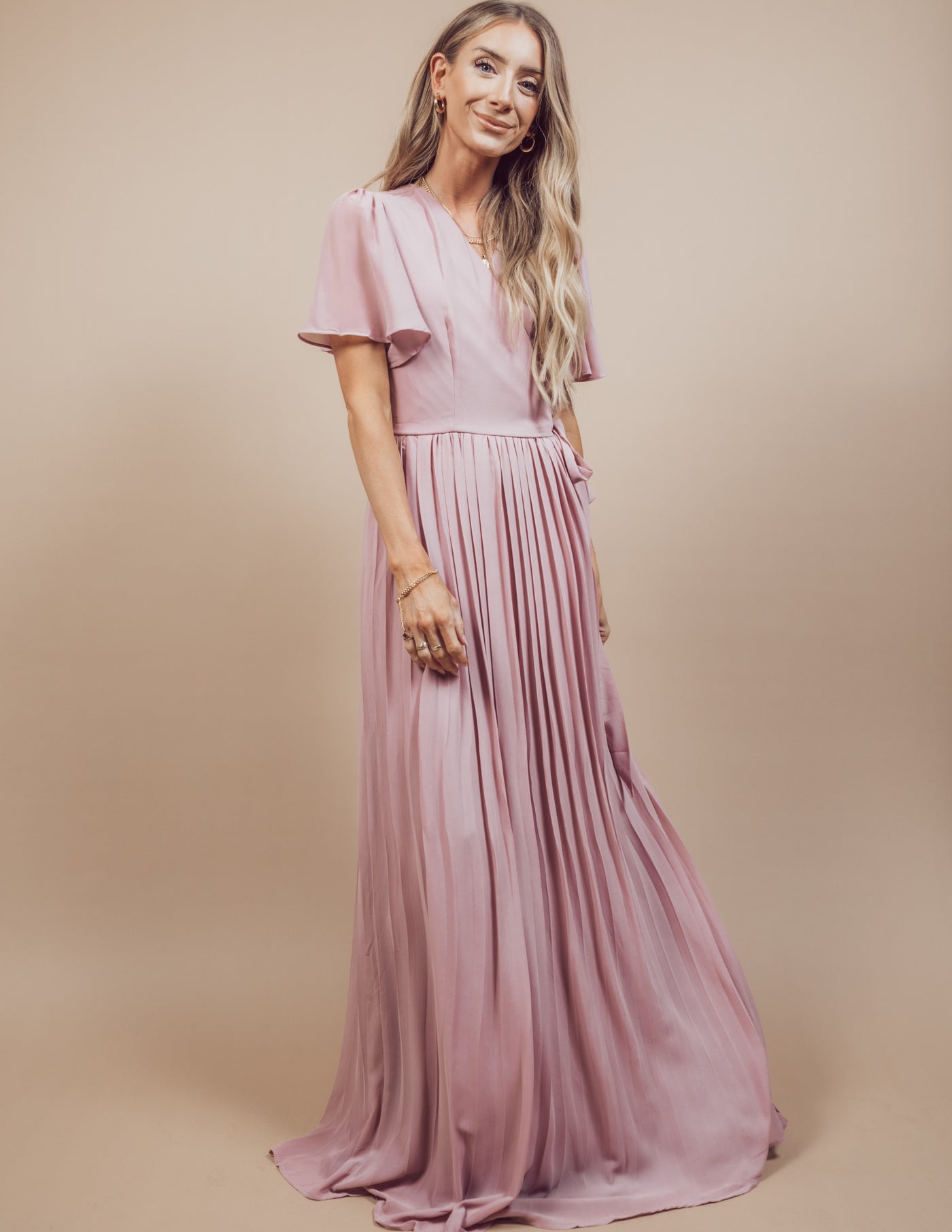 Rylan Pleated Dress