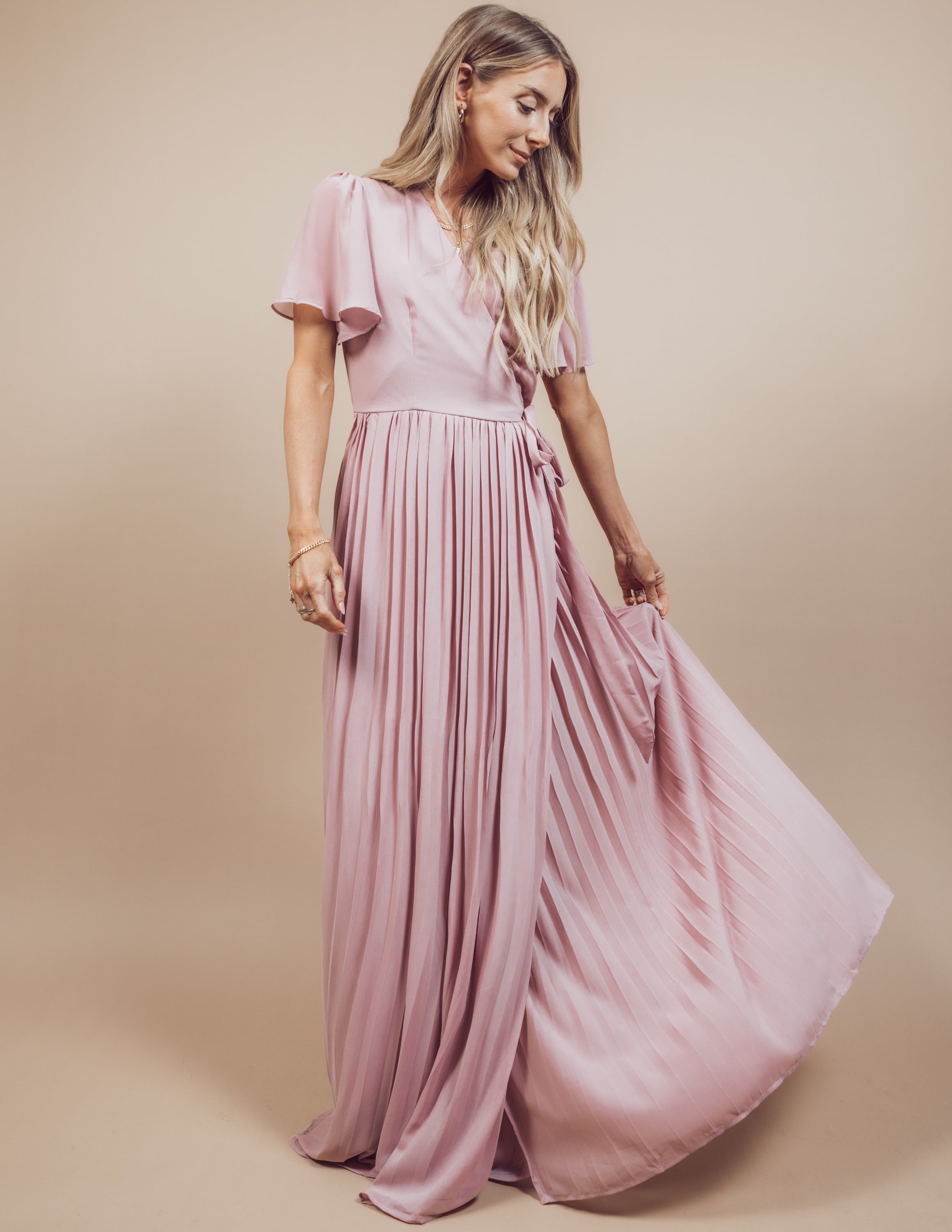 Rylan Pleated Dress