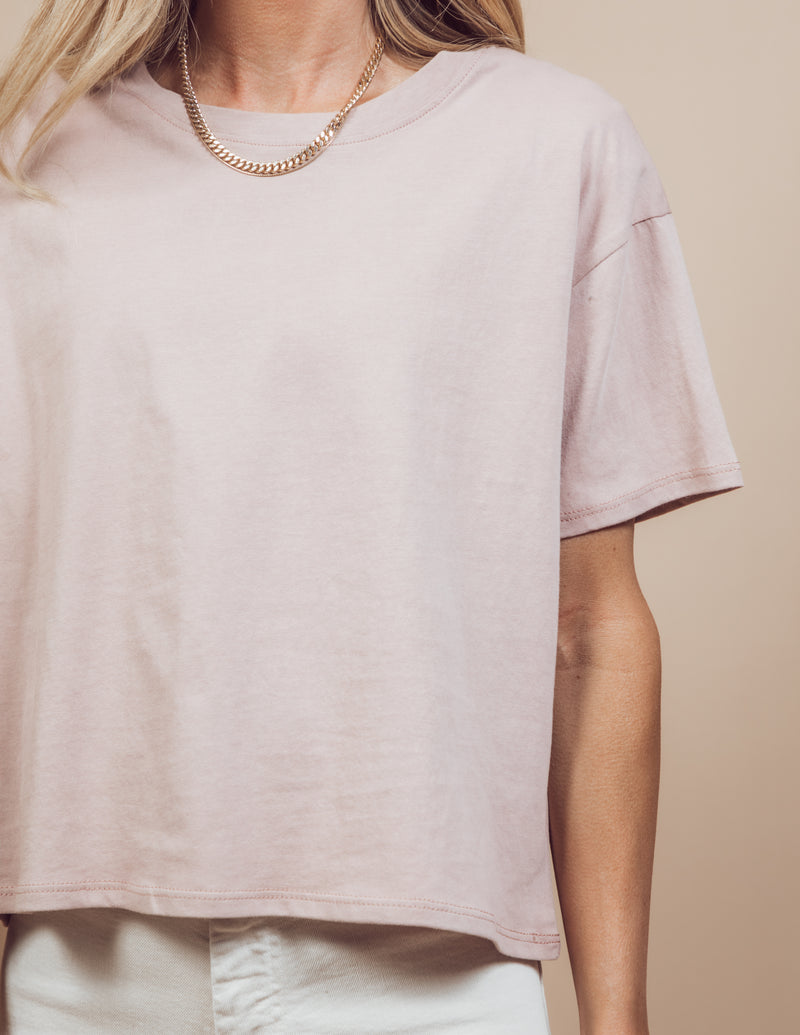 August Cropped Tee