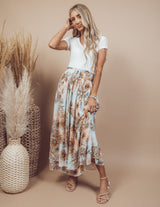 Sunflower Chiffon Skirt