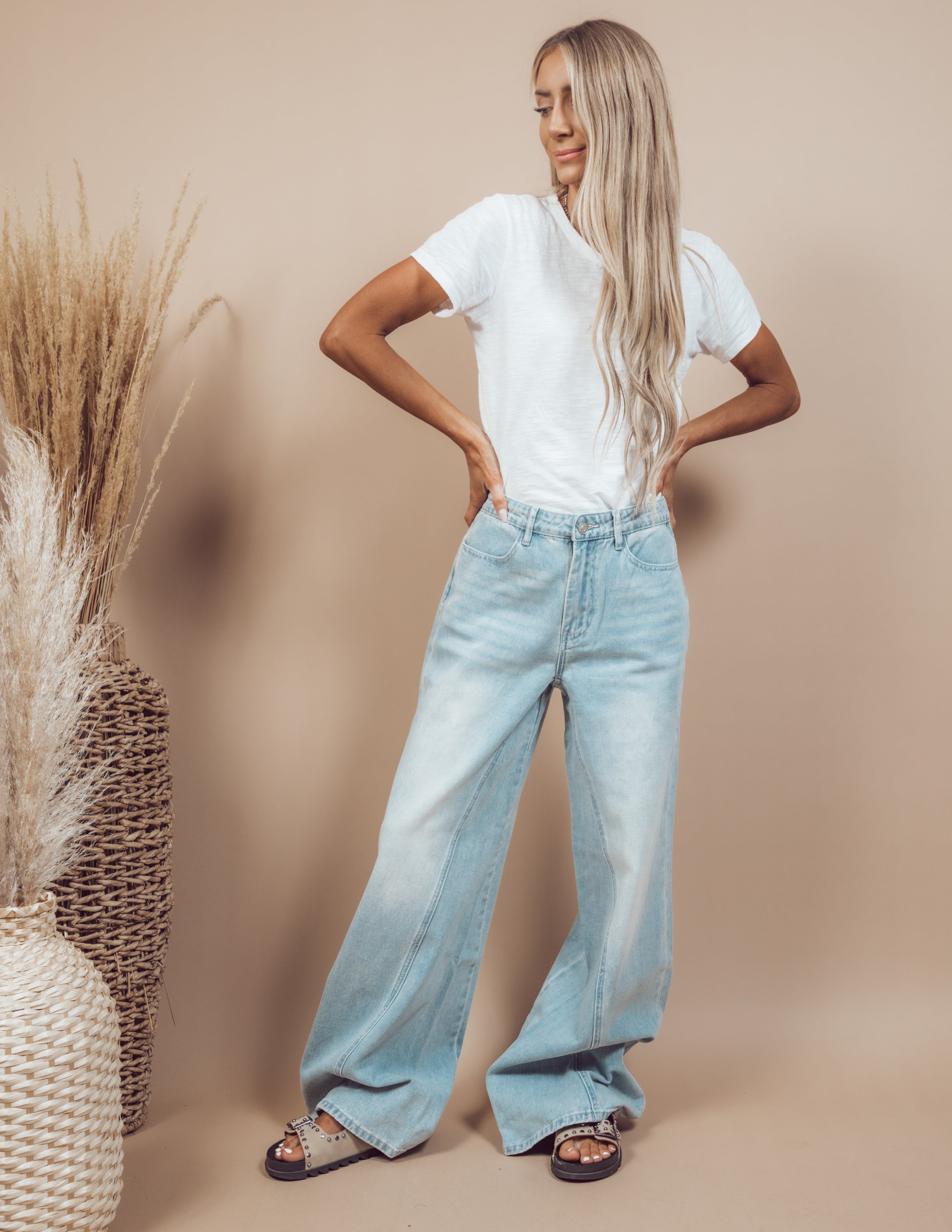 Coraline Wide Leg Denim