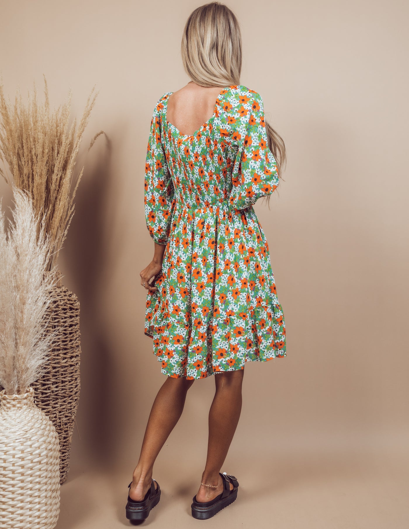 Monica Floral Dress