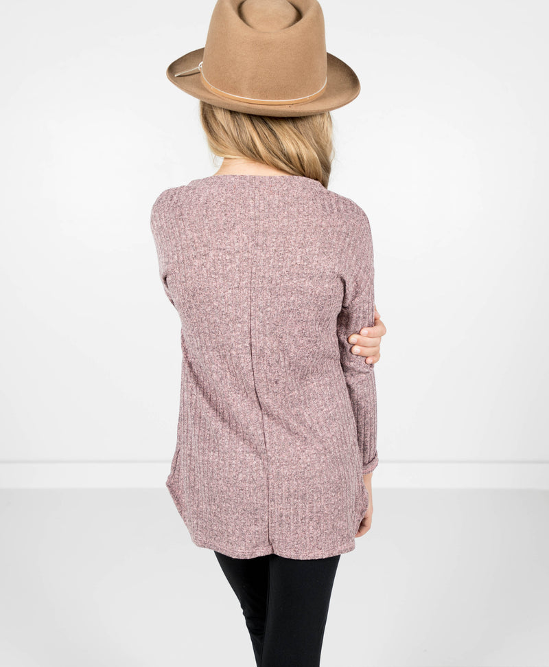Glendora Mauve Sweater