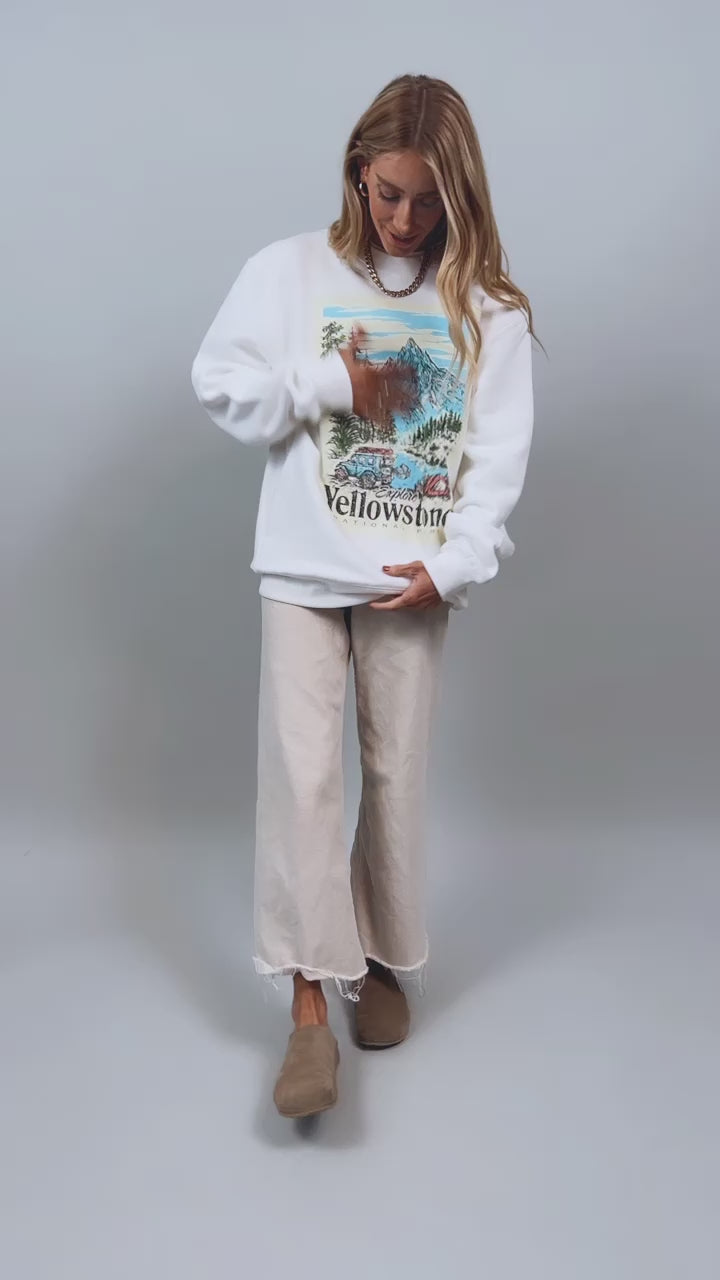 Explore Yellowstone Sweatshirt