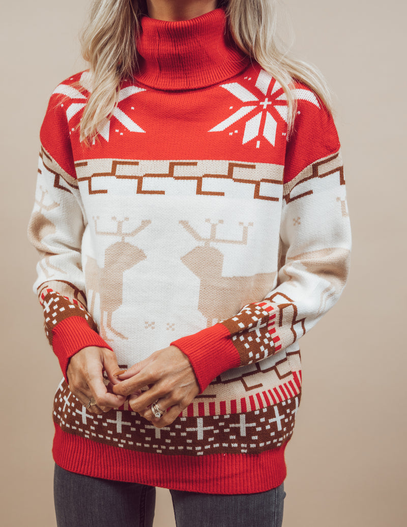Vixen Printed Sweater