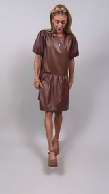 Sedona Faux Leather Dress
