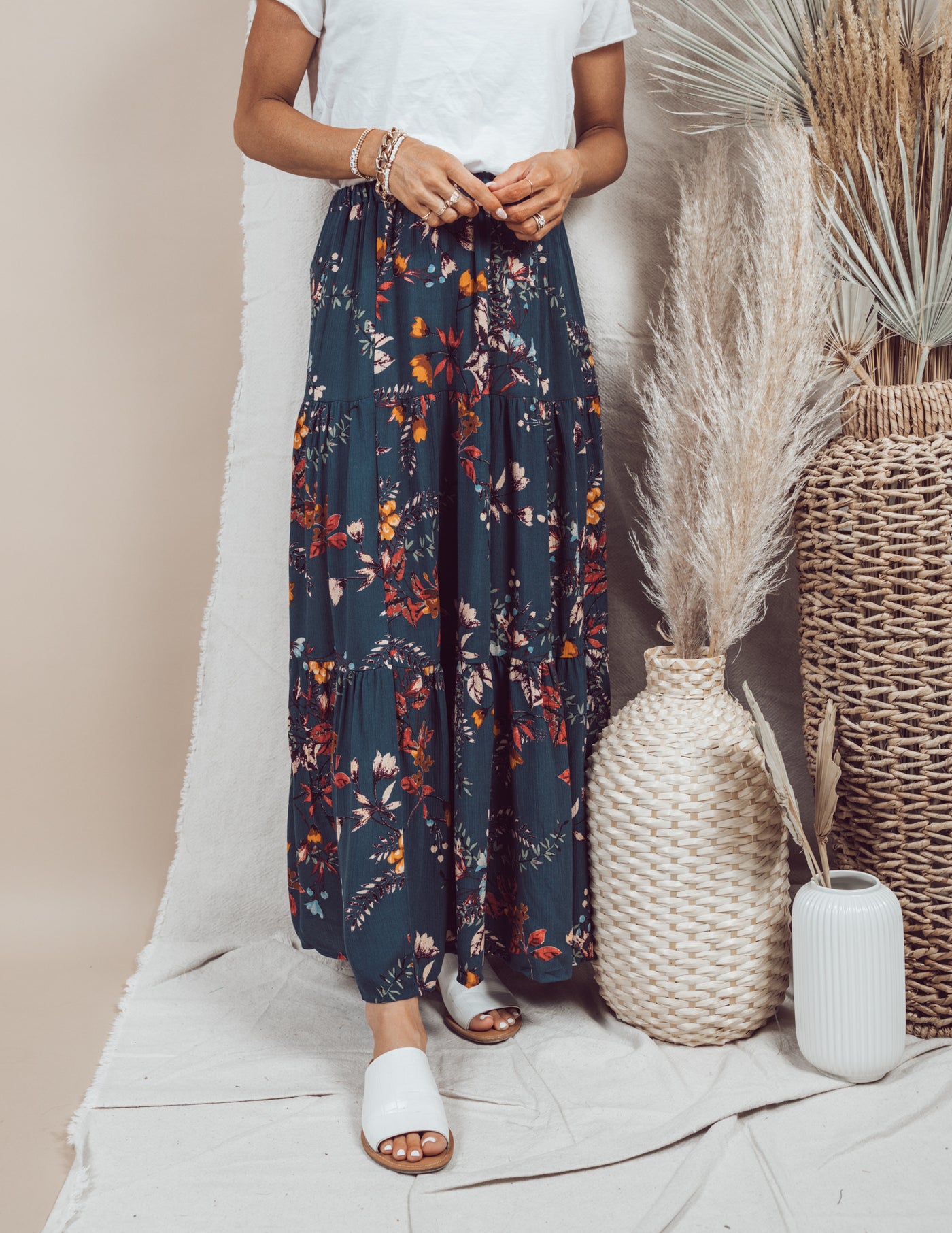 Justlyn Floral Skirt