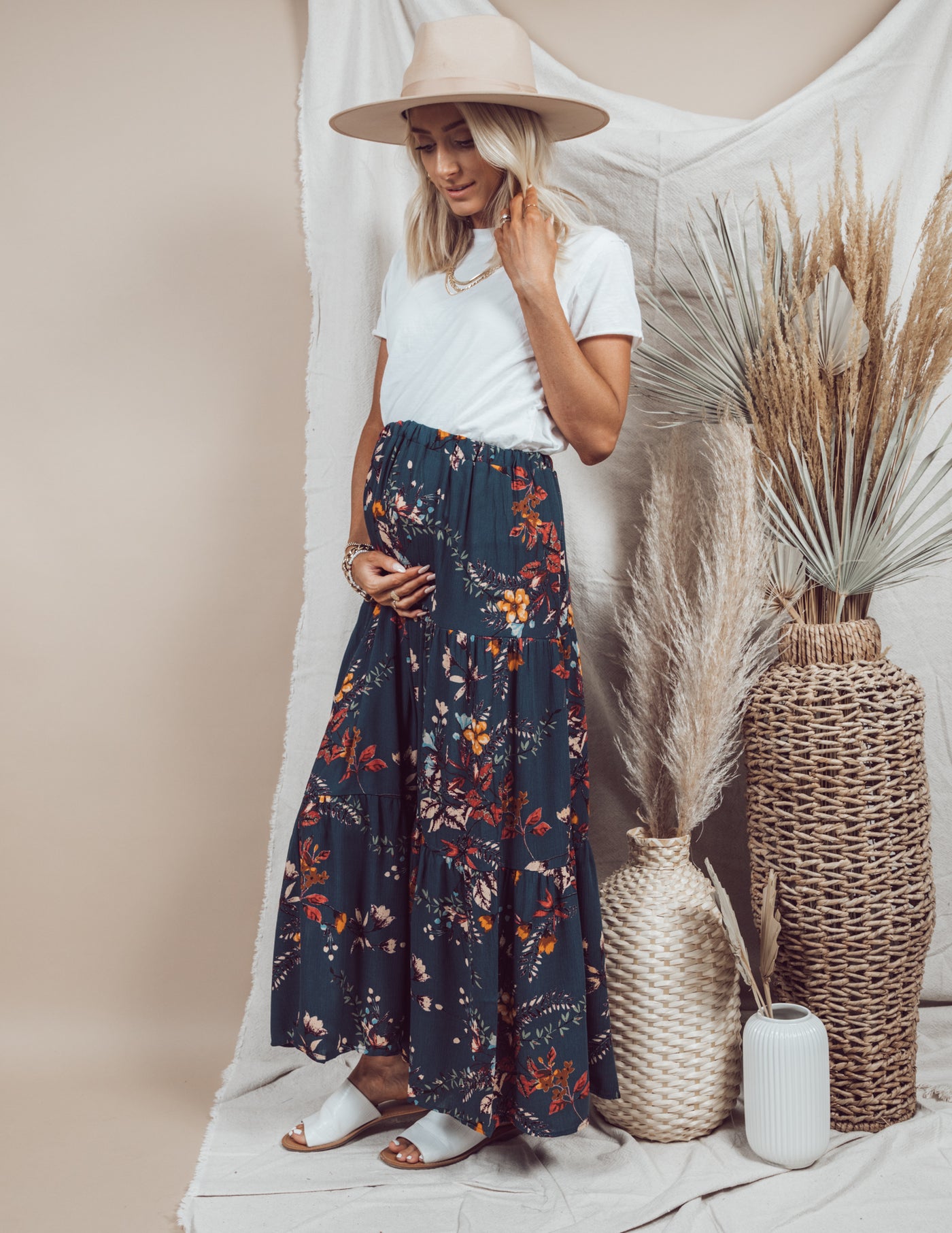 Justlyn Floral Skirt