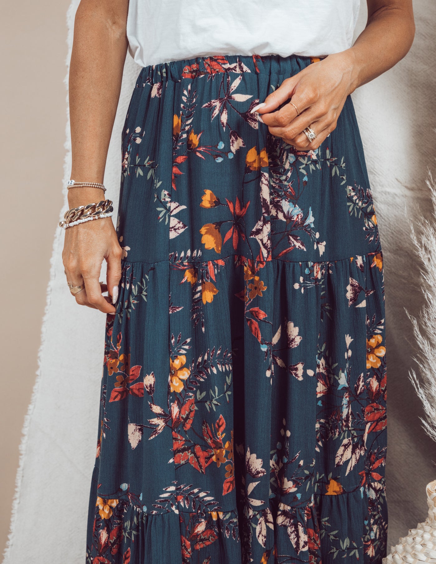 Justlyn Floral Skirt