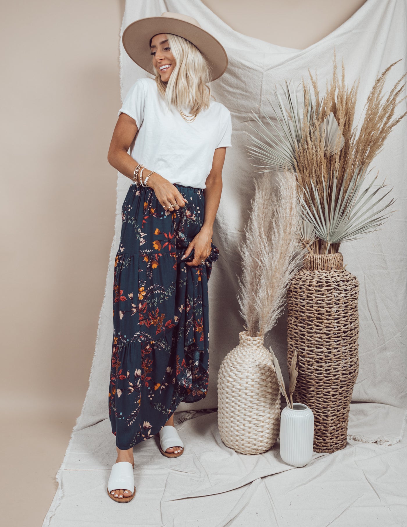 Justlyn Floral Skirt