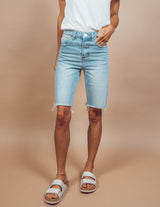 Luca Denim Shorts (Petite Fit)