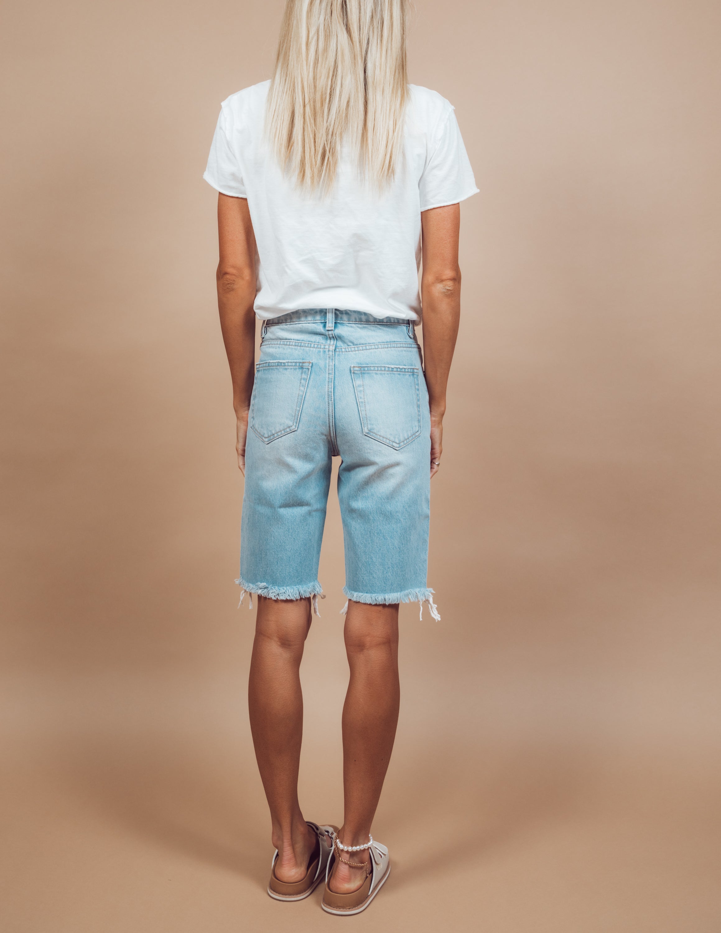 Luca Denim Shorts (Petite Fit)