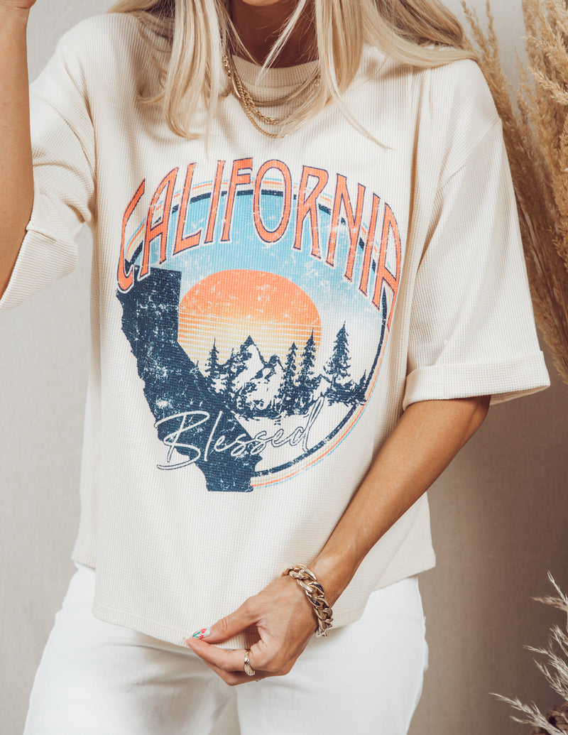 California Blessed Graphic Tee