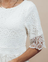 Chandra Lace Midi Dress