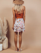 Felix Floral Printed Pool Skirt