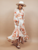 Odette Floral Printed Dress
