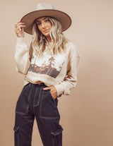 Hotel California Graphic Sweatshirt