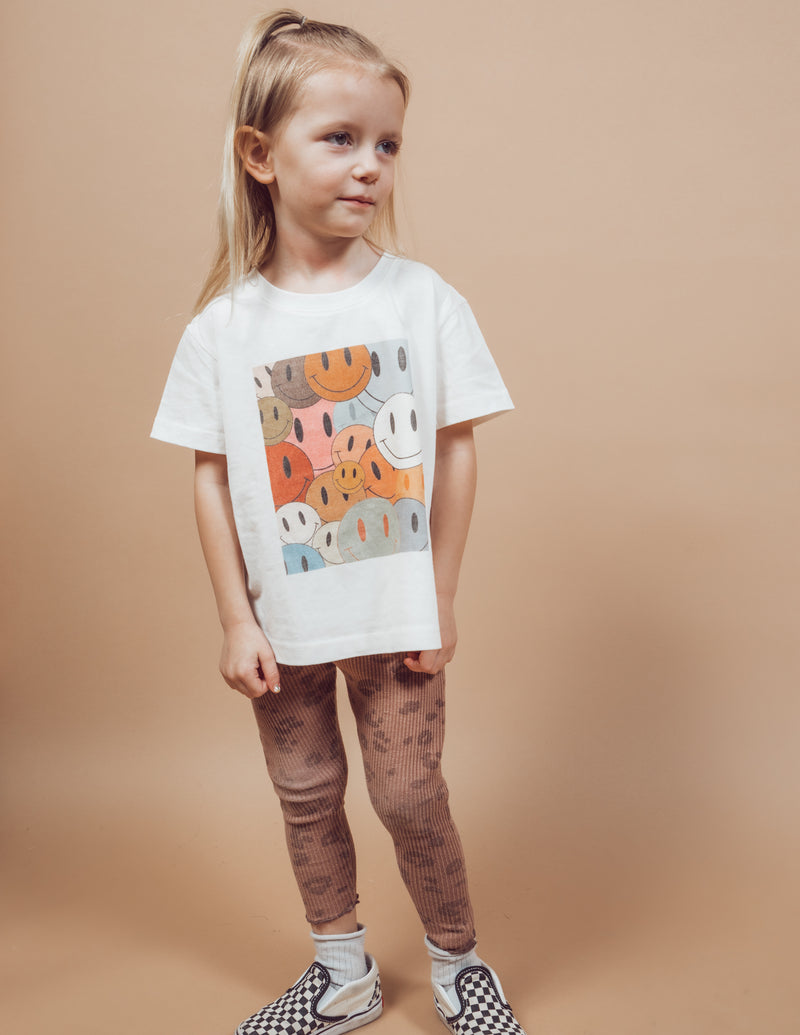 Kids Smiley Face Graphic Tee