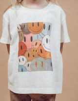 Kids Smiley Face Graphic Tee