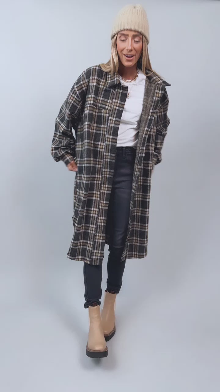 Libby Plaid Shacket