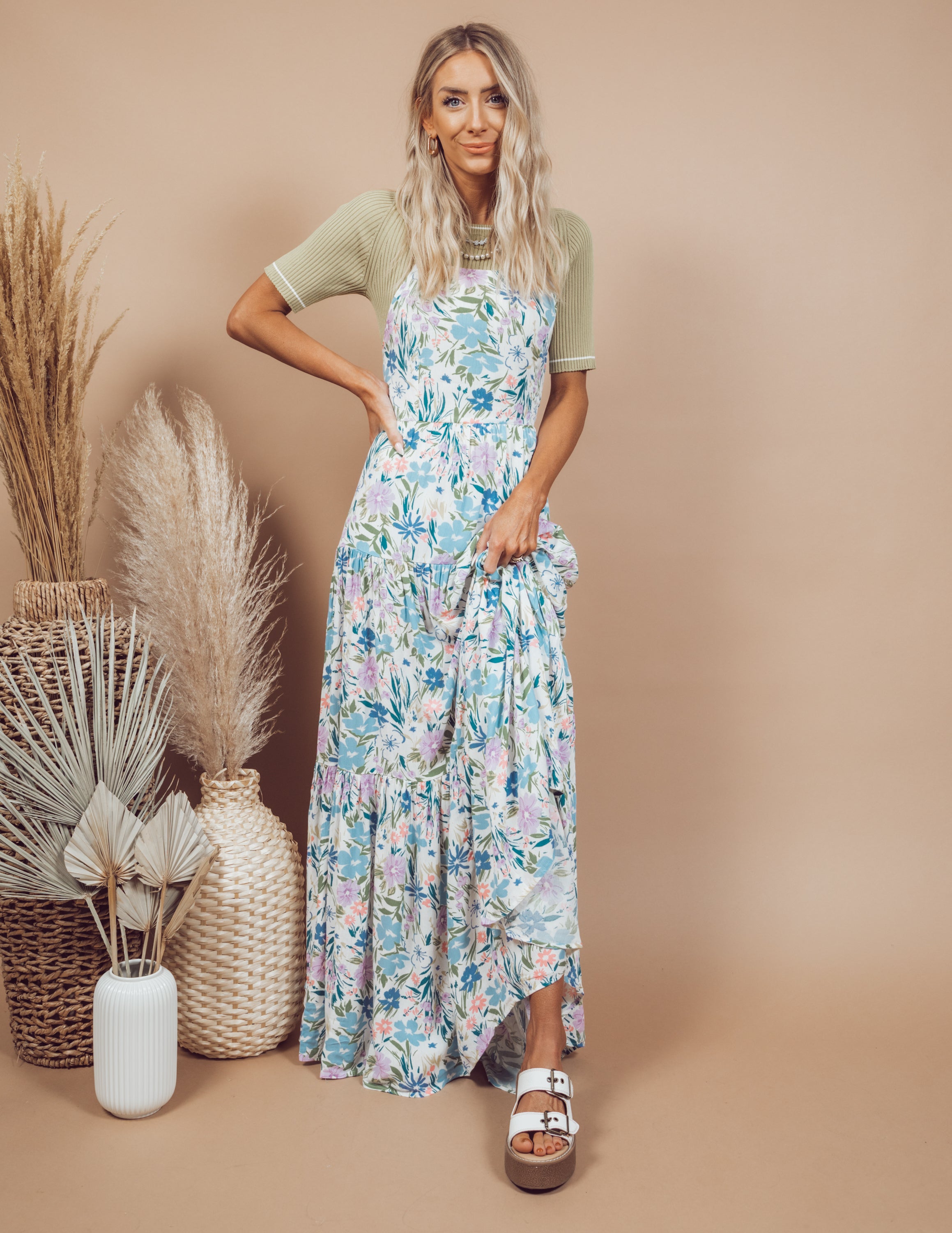 Destin Floral Dress