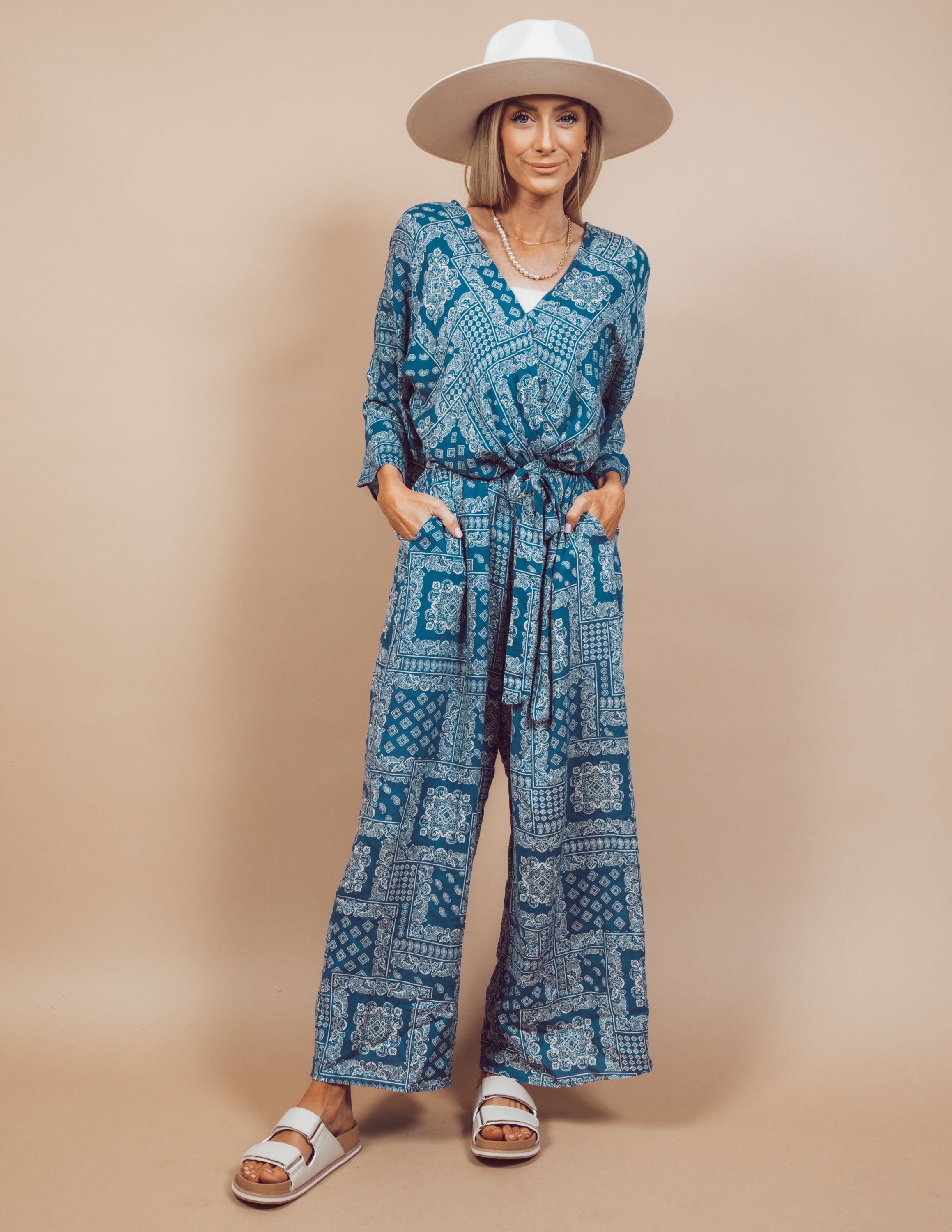 Kaz Printed Jumpsuit