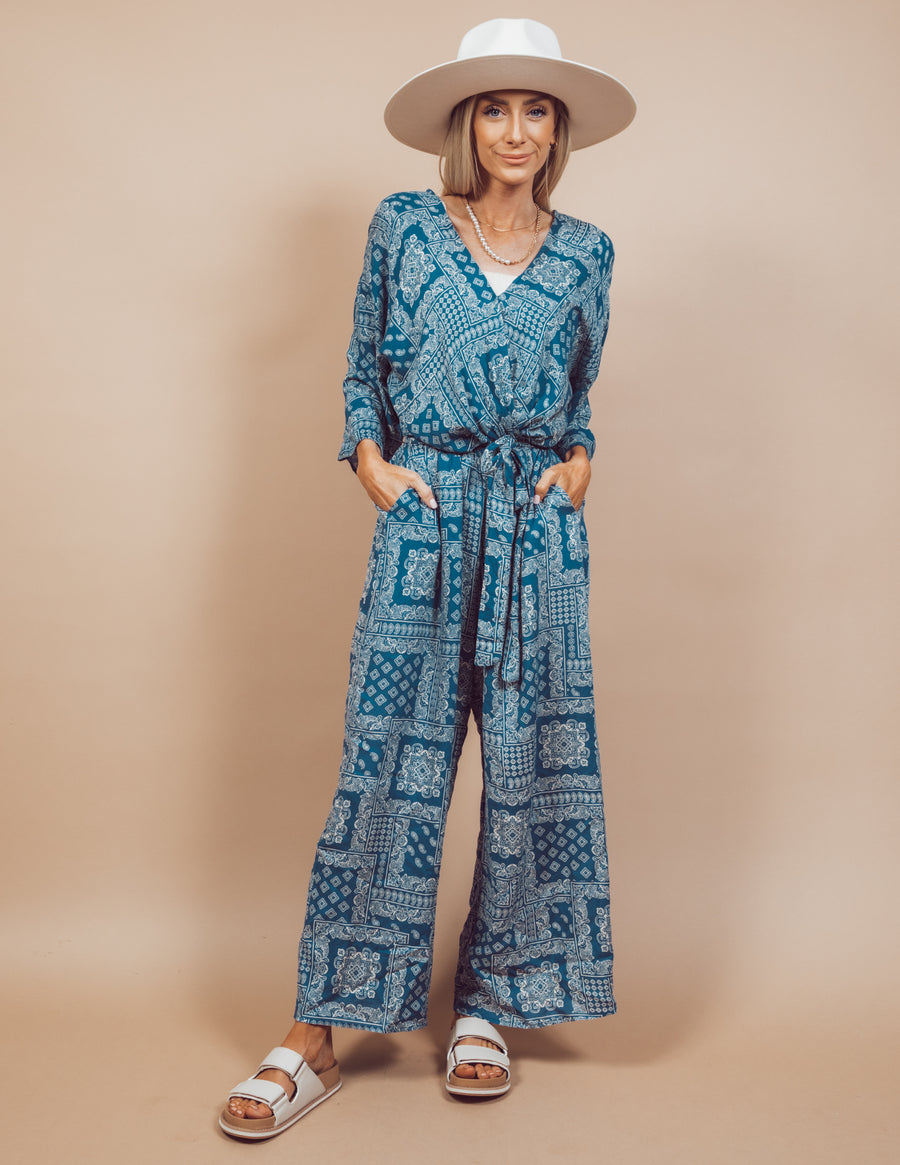 Kaz Printed Jumpsuit