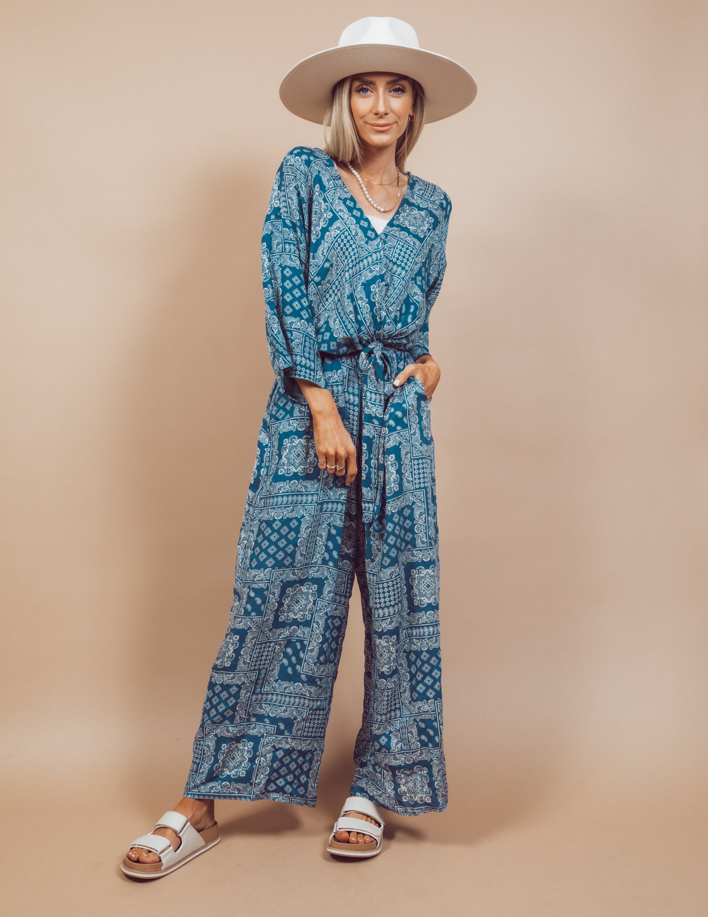 Kaz Printed Jumpsuit