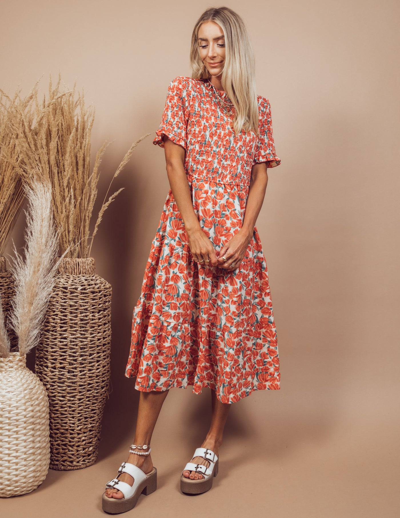 Rhea Floral Dress