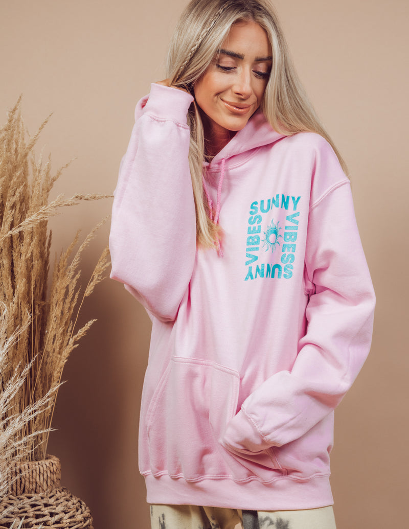 Sunny Vibes Graphic Hoodie