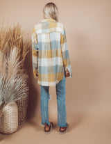 Selena Plaid Top