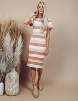 Debbie Striped Dress