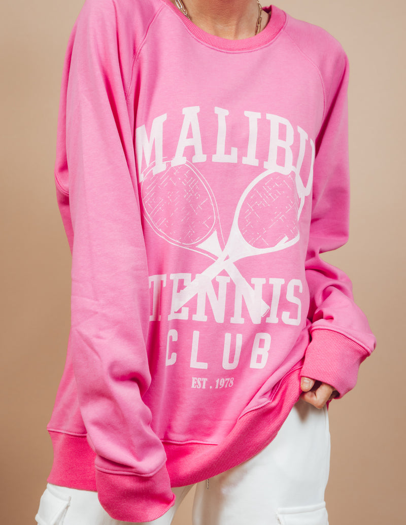 Malibu Tennis Club Graphic Sweatshirt