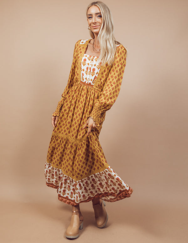 Helene Printed Dress