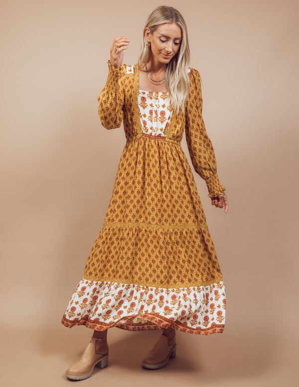 Helene Printed Dress