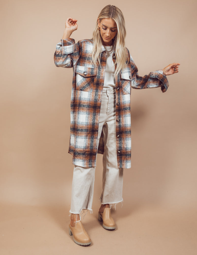 Alexsis Plaid Overshirt
