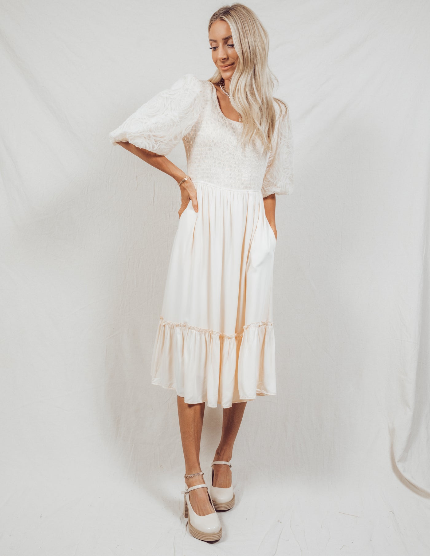 Kiser Smocked Dress